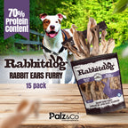 Rabbitdog Rabbit Ears (With Fur) - Pack of 10, 15, & 25