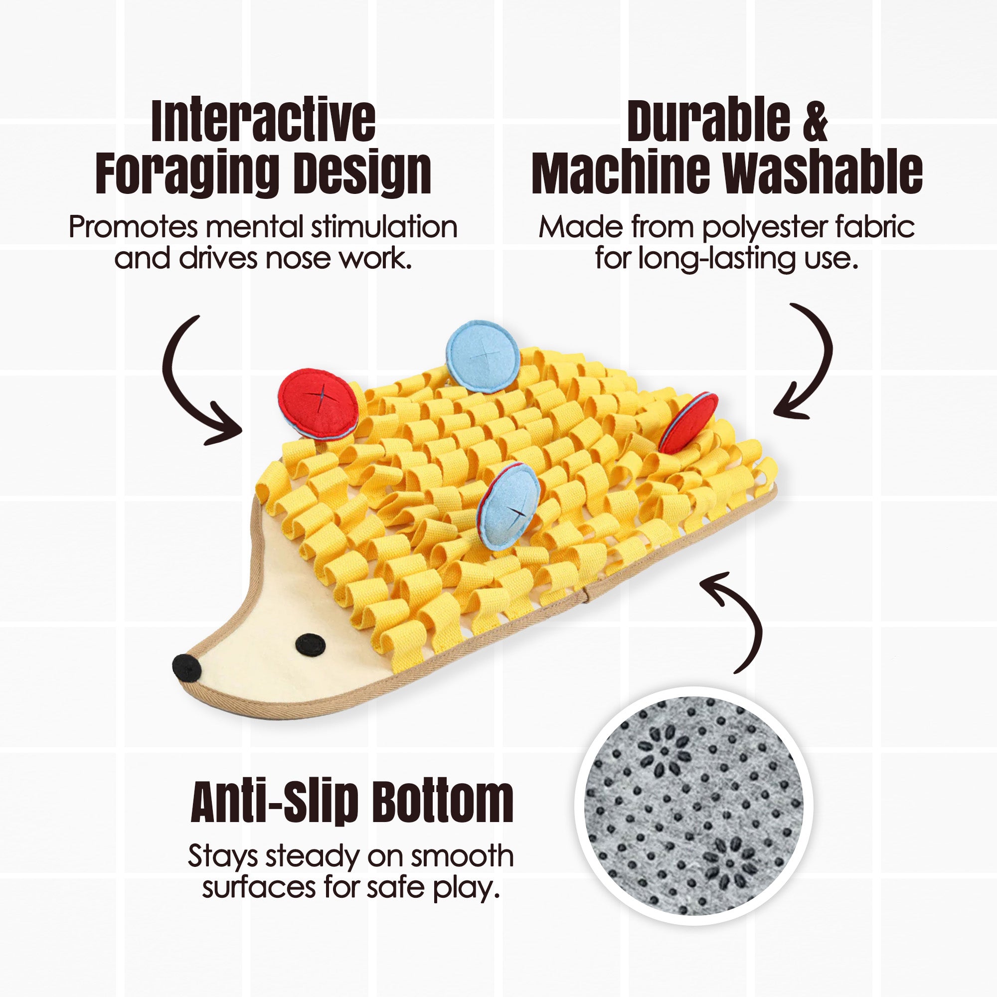 Archstone Pets - Porcupine Snuffle Mat