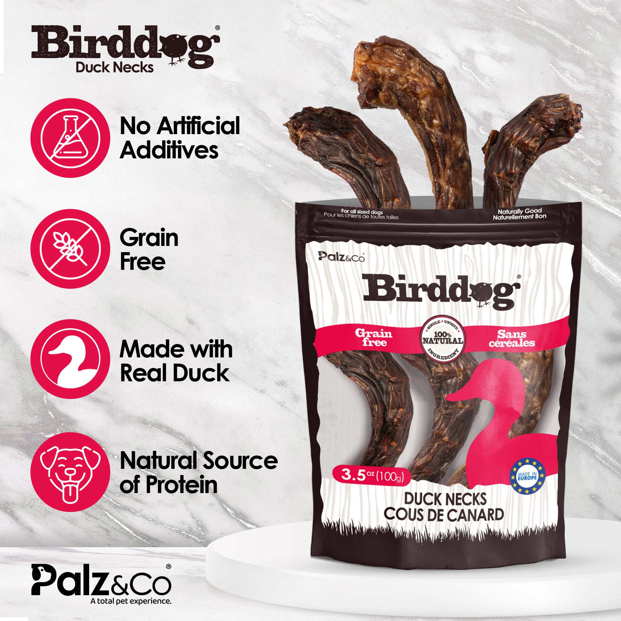 Birddog Duck Necks - 3.5 oz (100g)