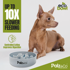 EcoBowl Slow Feeder Dog Bowls - 28oz & 48oz