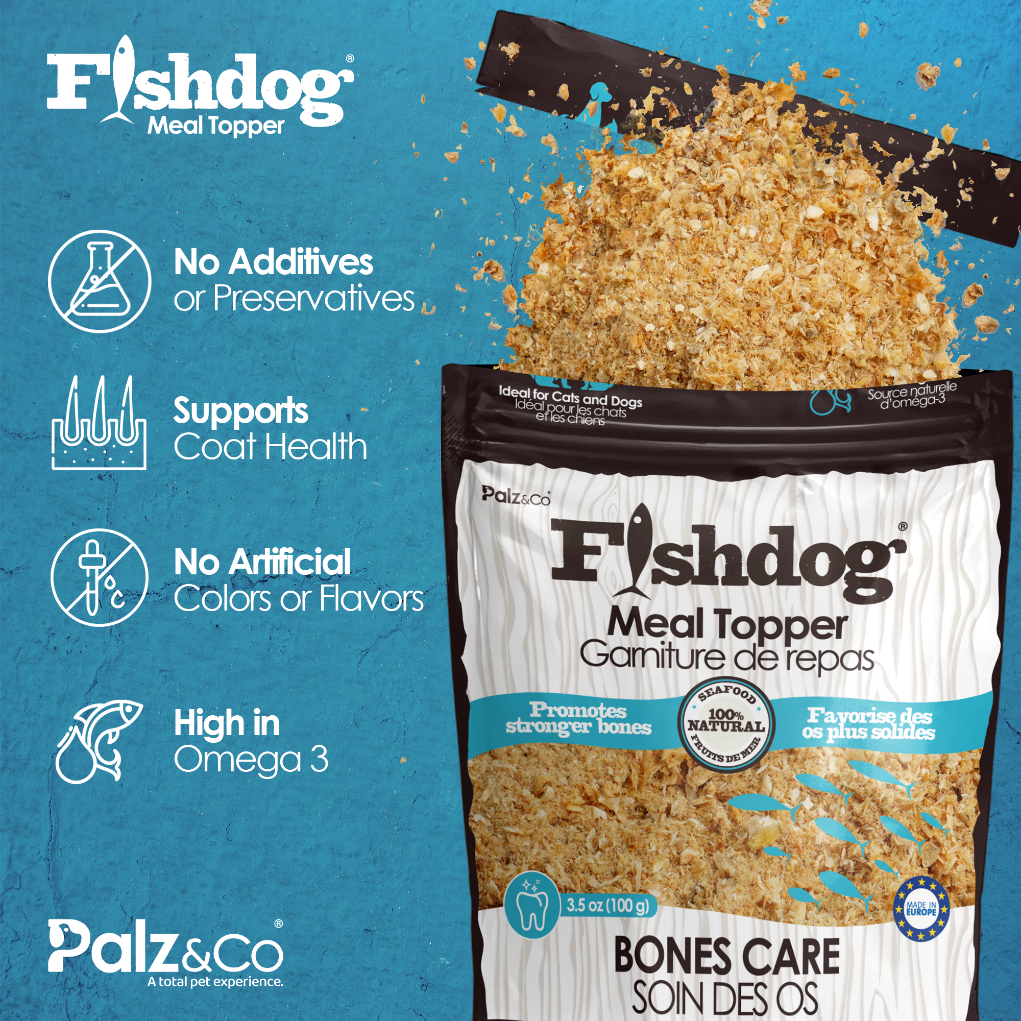 Fishdog Meal Topper - 3.5oz (100g)