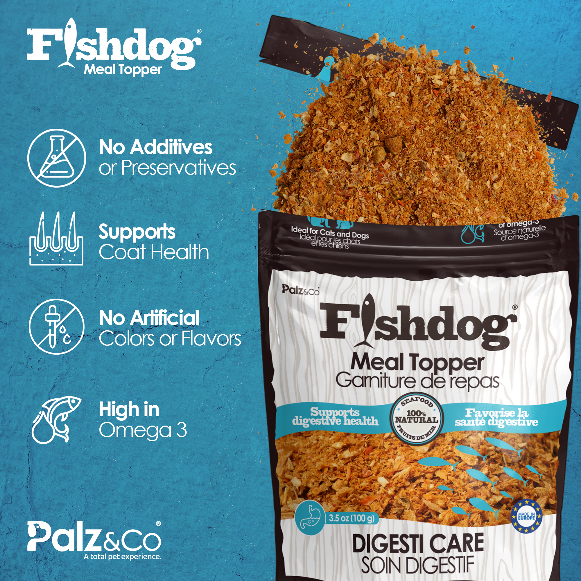 Fishdog Meal Topper - 3.5oz (100g)