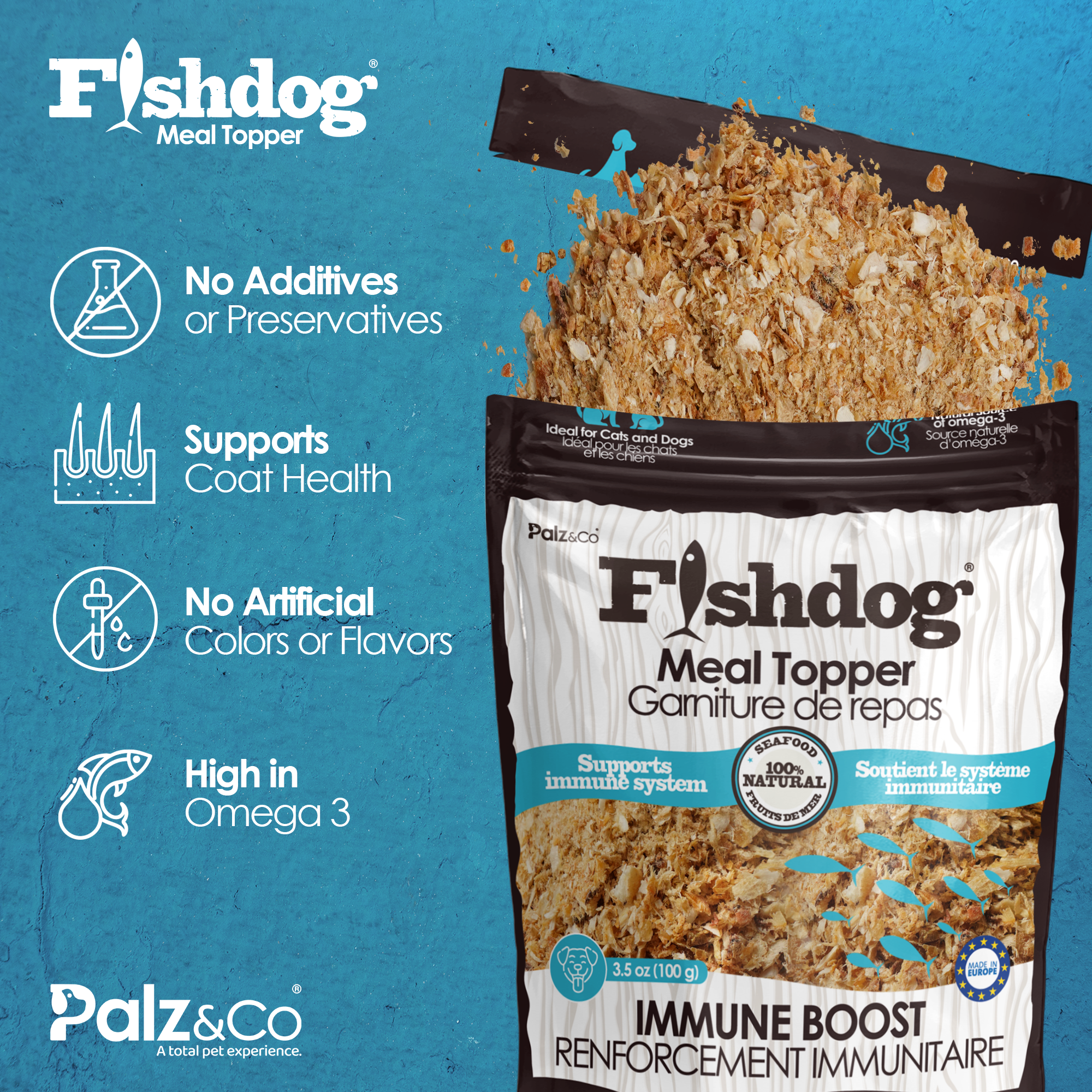 Fishdog Meal Topper - 3.5oz (100g)