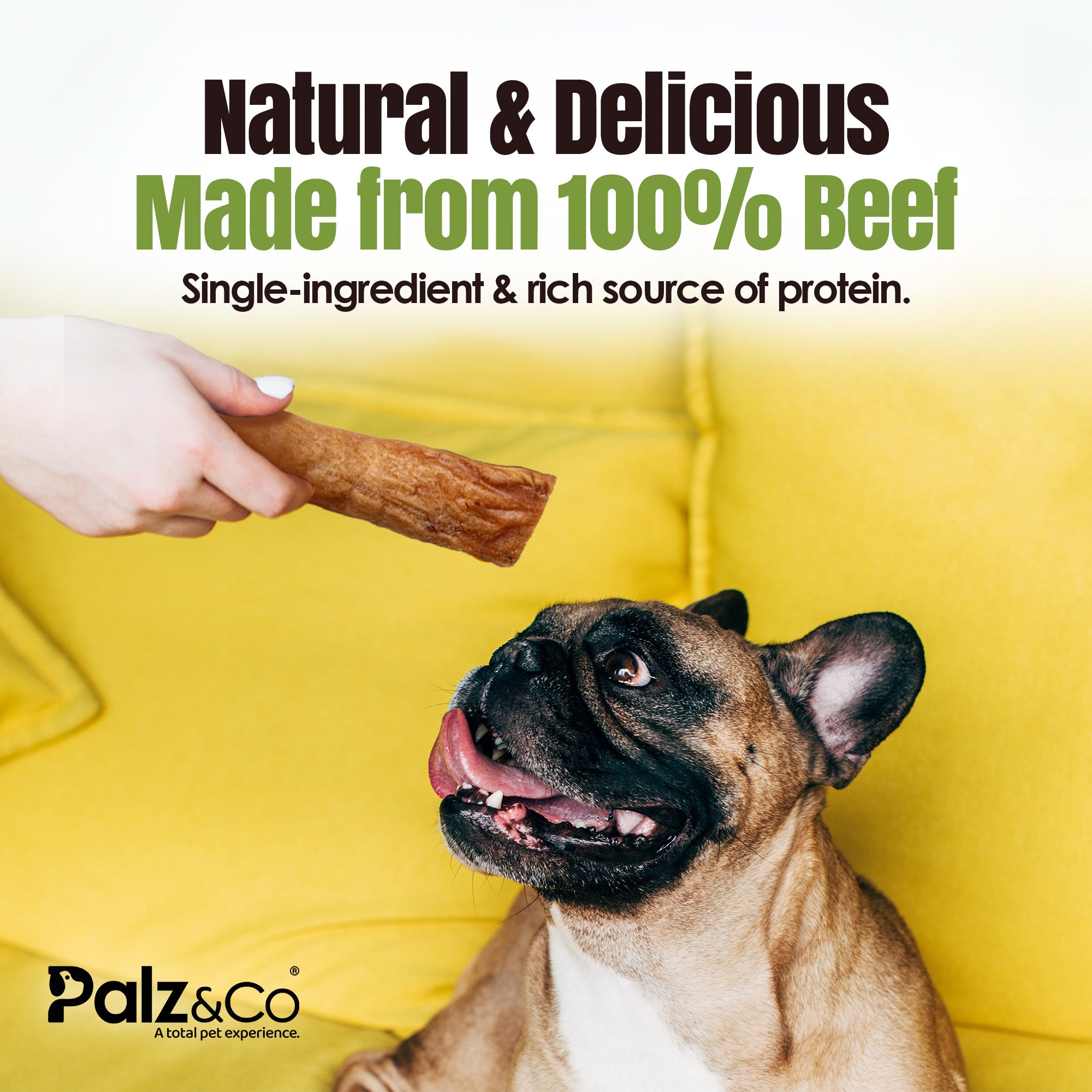 Moodog Beef Cheek Bars - Pack of 6