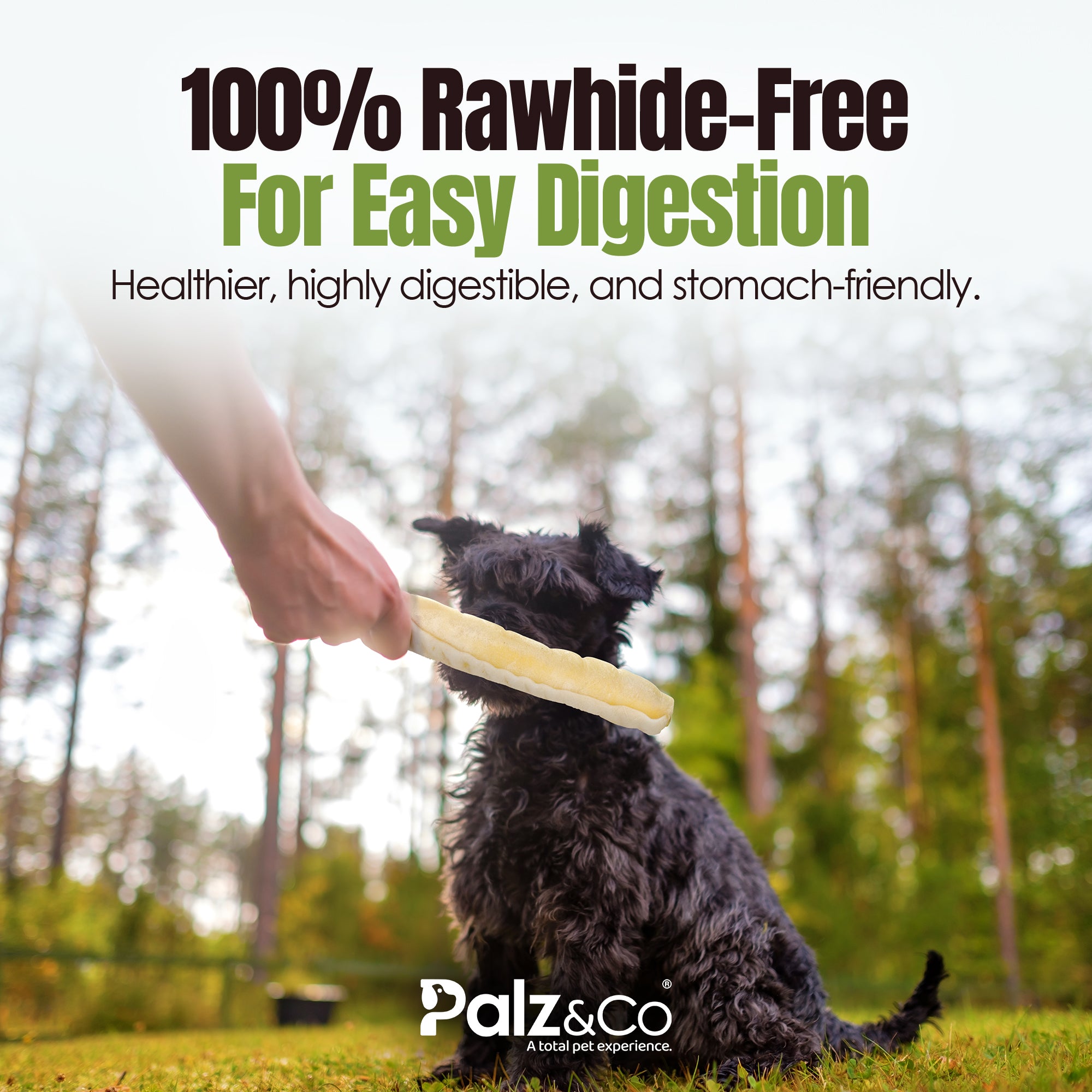 Moodog Beef Corium Collagen Roll Dog Treats