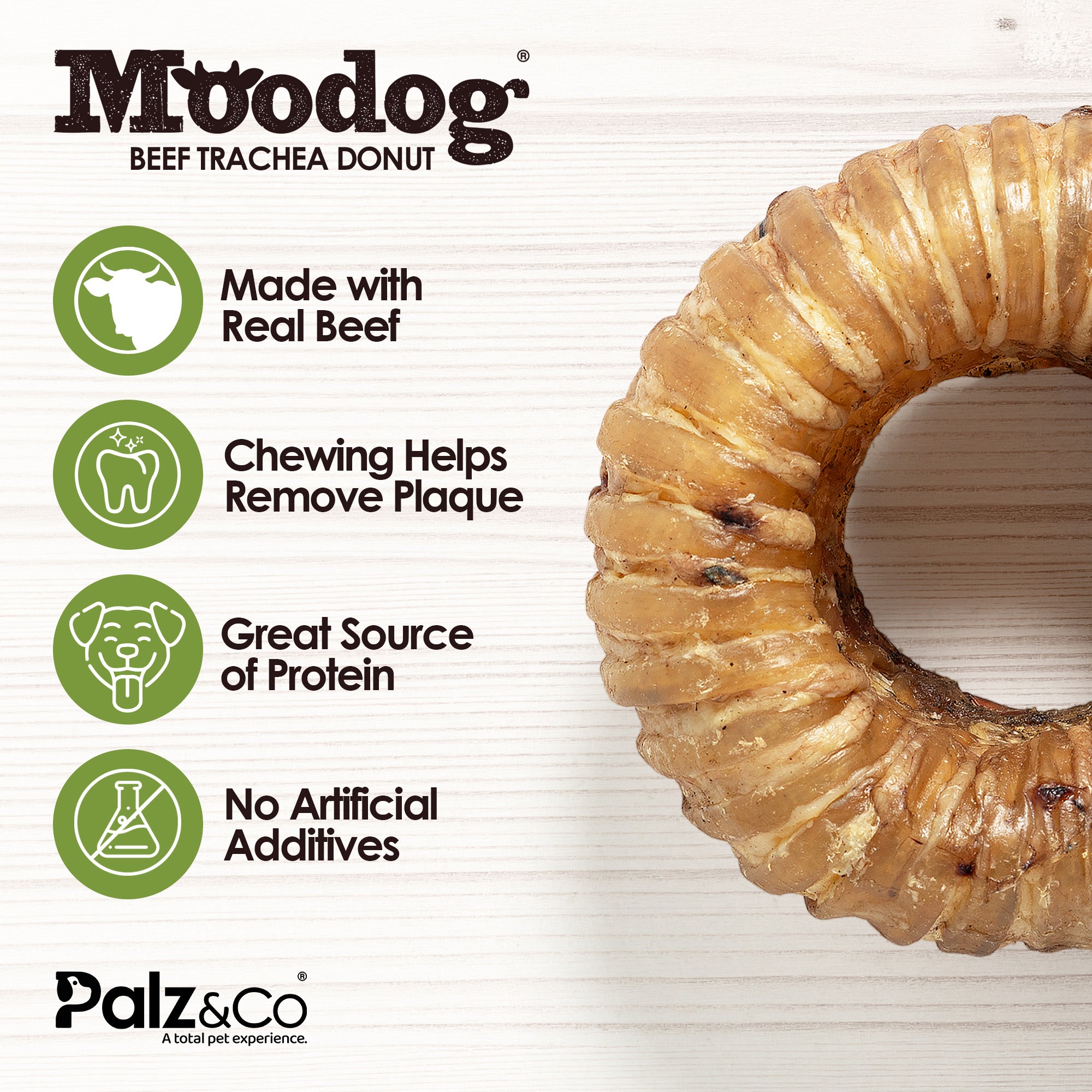Moodog Trachea Donut - Pack of 1