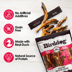 Birddog Duck Feet Chews (No Nails) - Pack of 10 & 35