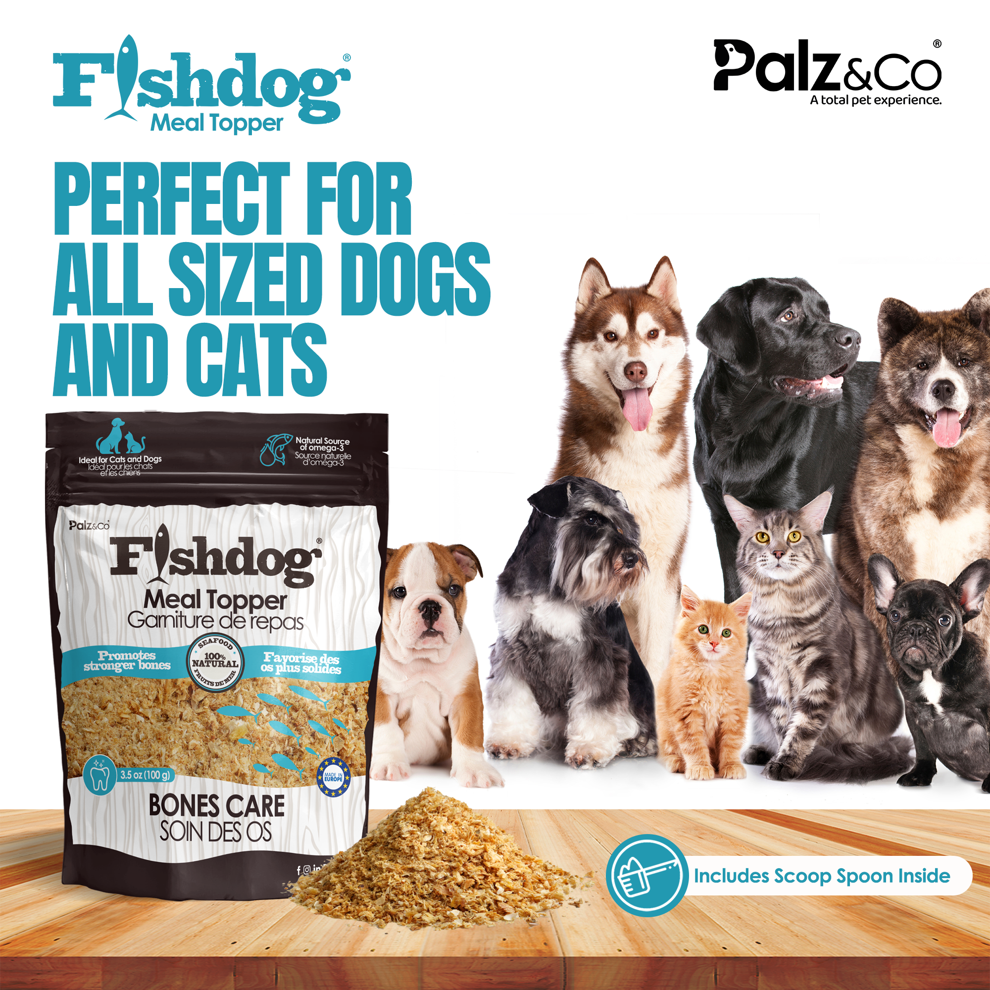 Fishdog Meal Topper - 3.5oz (100g)