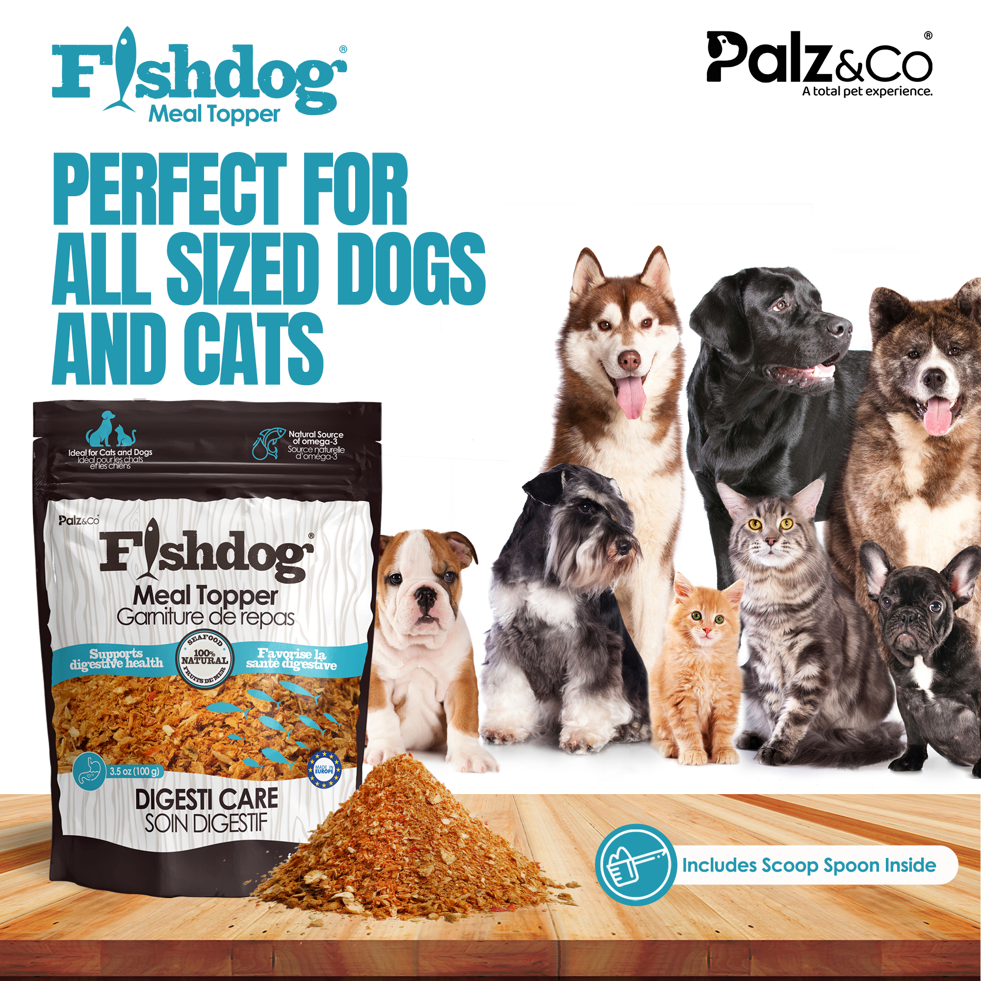 Fishdog Meal Topper - 3.5oz (100g)
