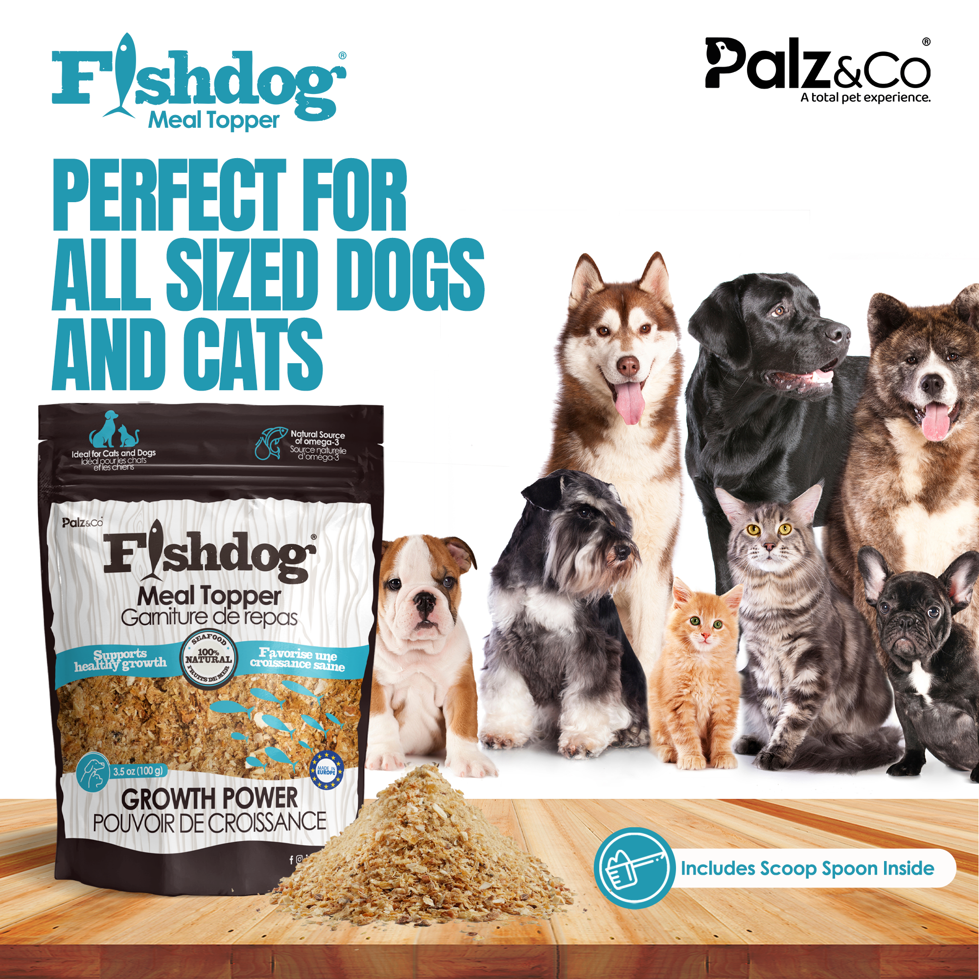 Fishdog Meal Topper - 3.5oz (100g)