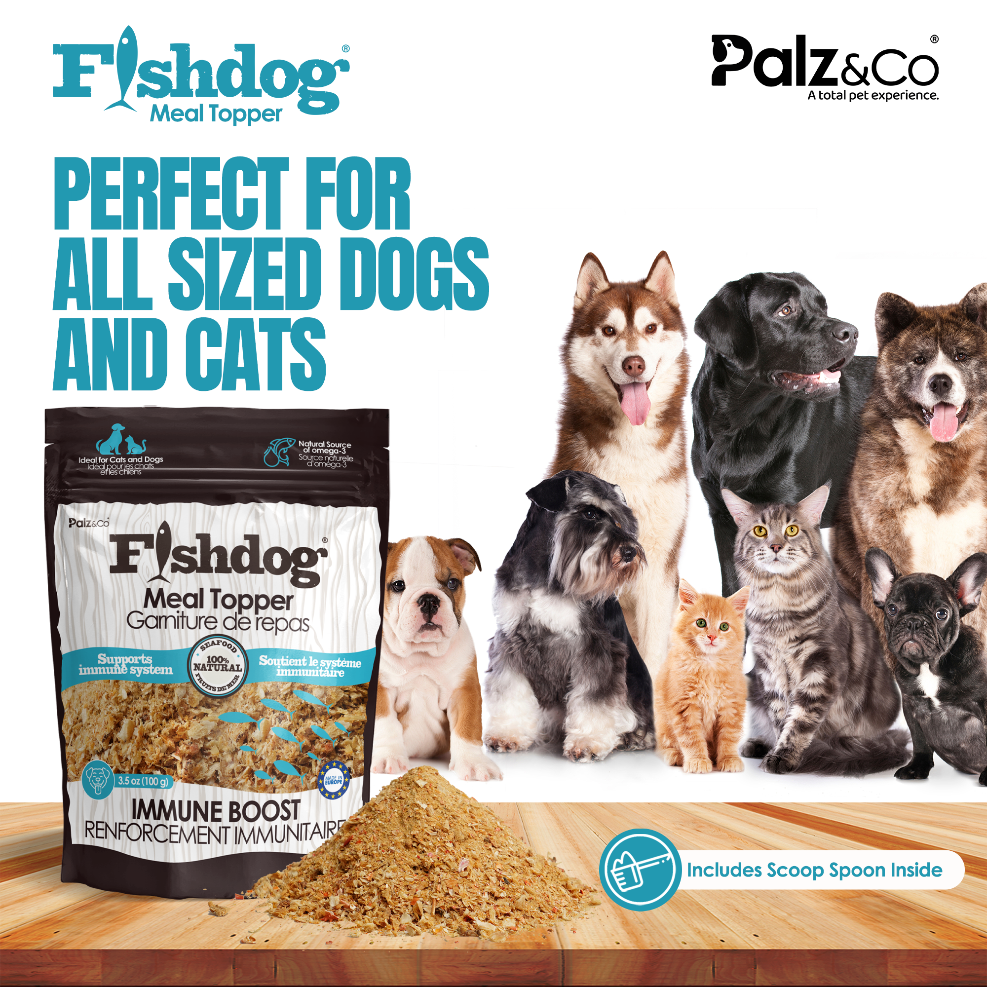 Fishdog Meal Topper - 3.5oz (100g)