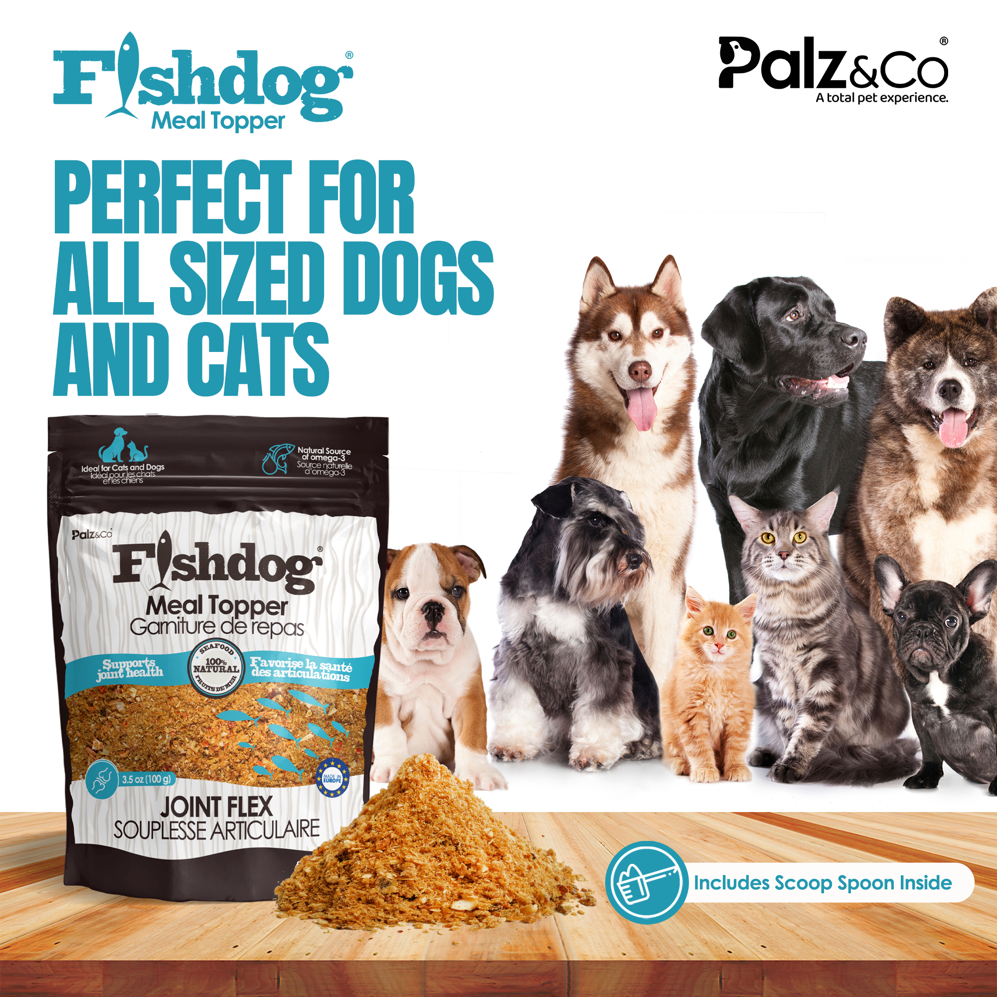 Fishdog Meal Topper - 3.5oz (100g)