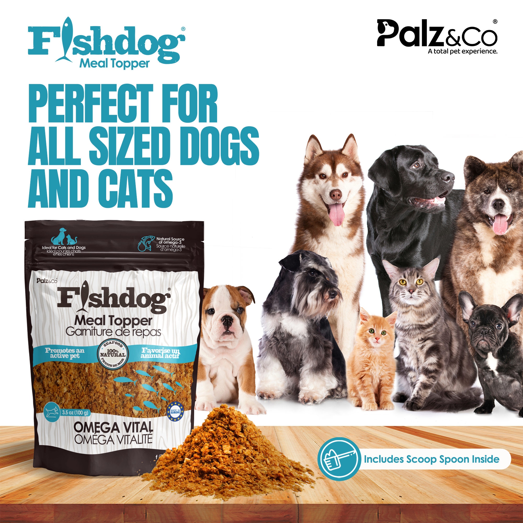 Fishdog Meal Topper - 3.5oz (100g)