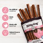 Hogdog Pork Sausage Dog Treats - Pack of 8 & 20