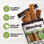 Moodog Beef Cheek Bars - Pack of 6