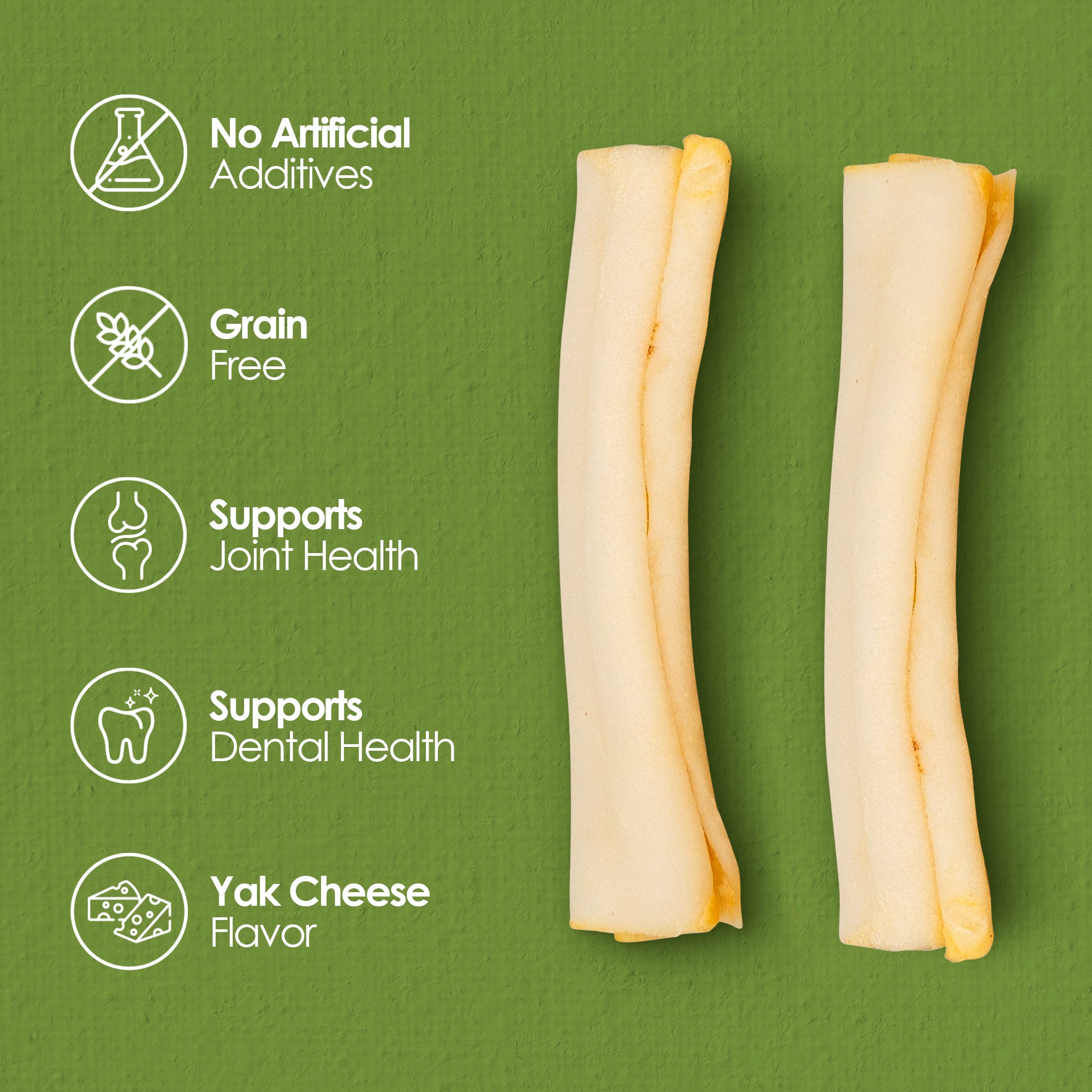 Moodog Beef Corium Collagen Roll Dog Treats