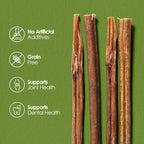 Moodog Beef Standard Bully Sticks 6" & 12" - Pack of 25
