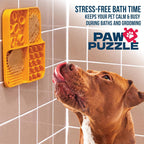 Paw Puzzle Silicone 2-in-1 Slow Feeder & Lick Mat - 3 Sizes & Colors