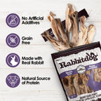 Rabbitdog Rabbit Ears (With Fur) - Pack of 10, 15, & 25