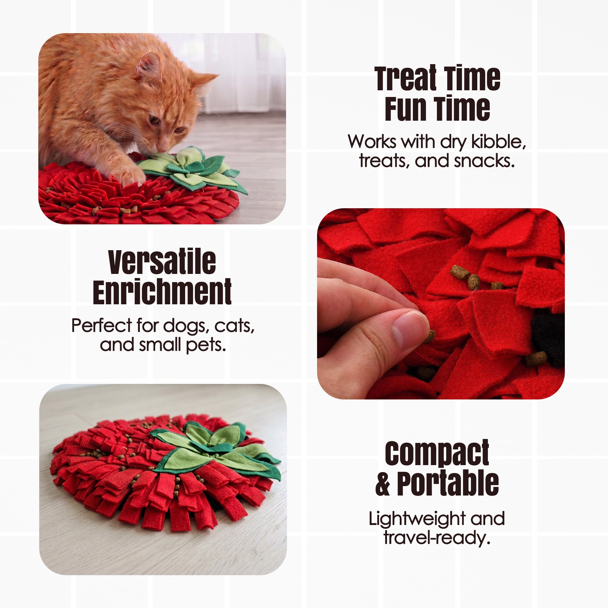 Archstone Pets - Strawberry Snuffle Mat