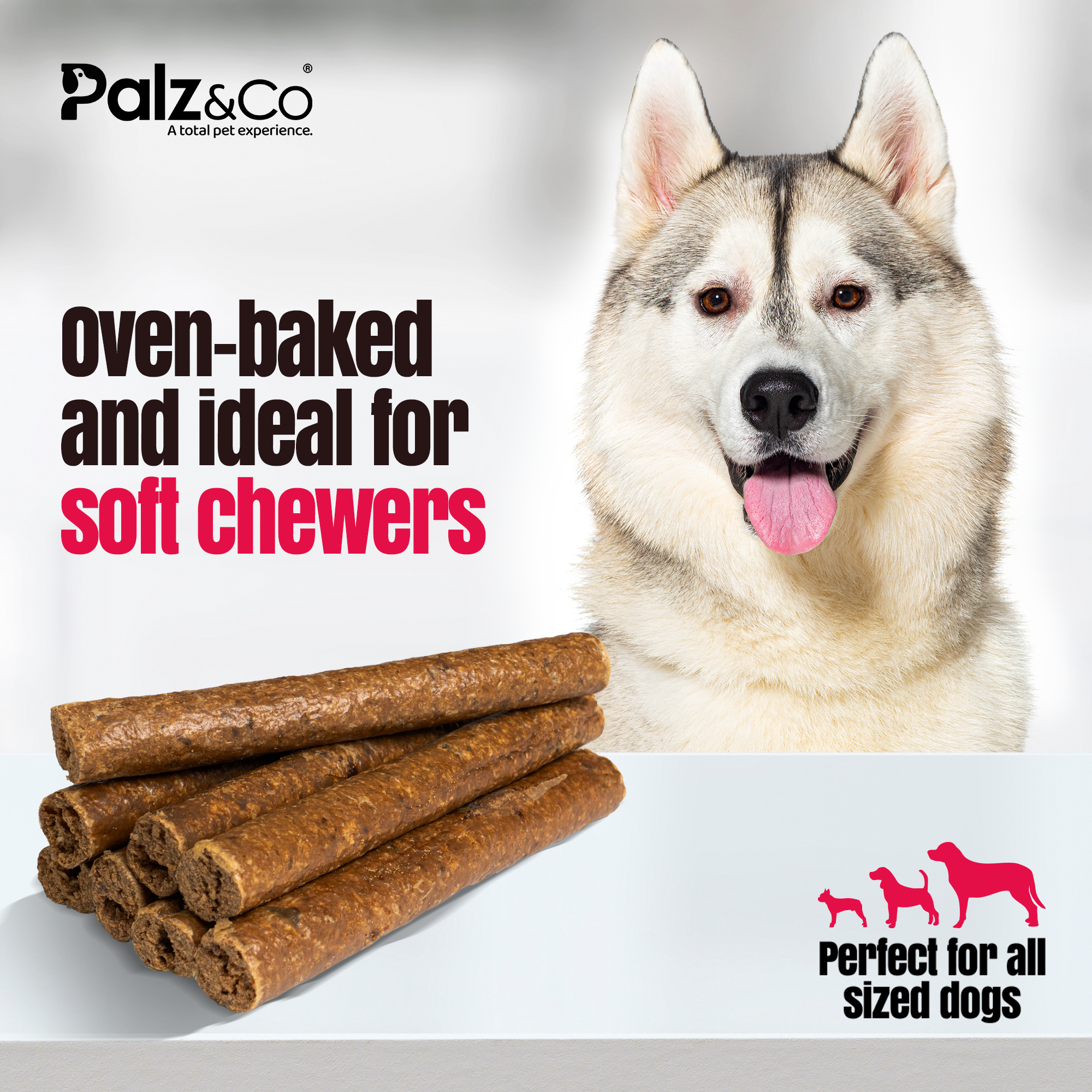 Birddog Chicken Sausage Dog Treats - Pack of 8 & 20
