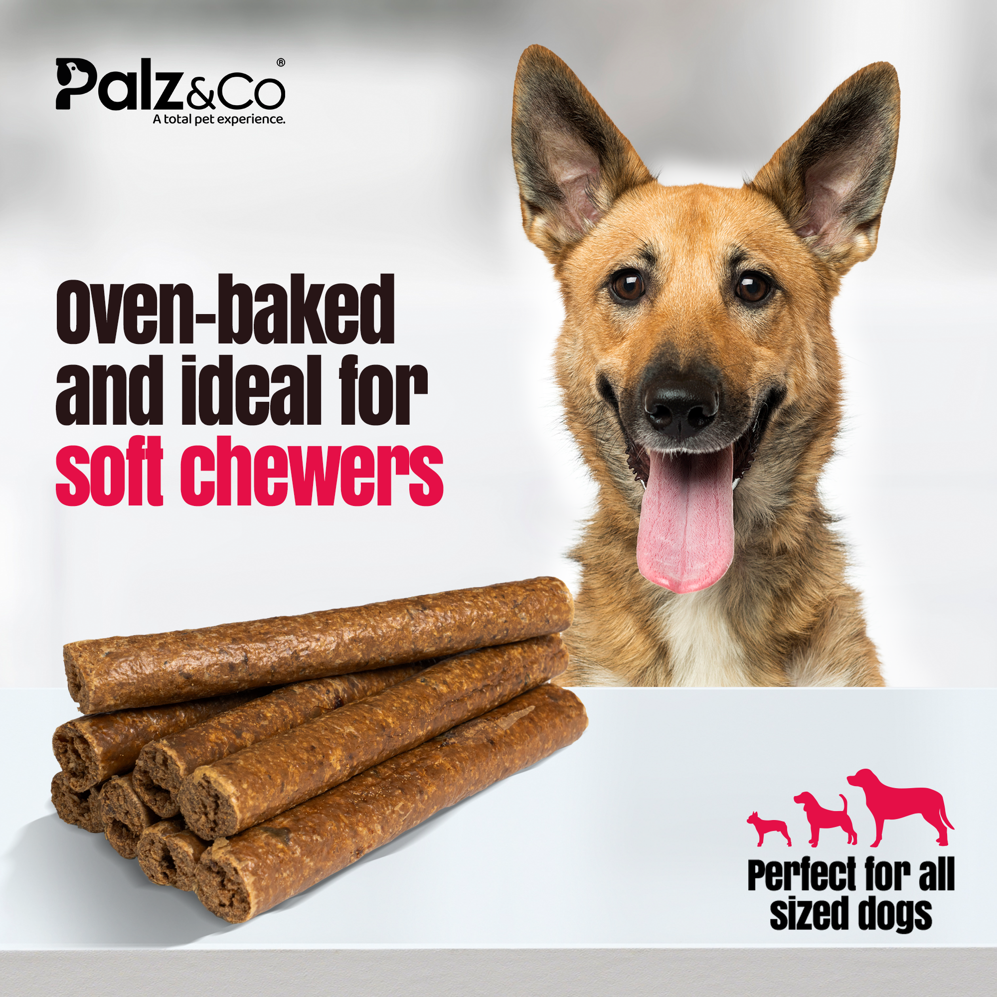 Birddog Duck Sausage Dog Treats - Pack of 8 & 20
