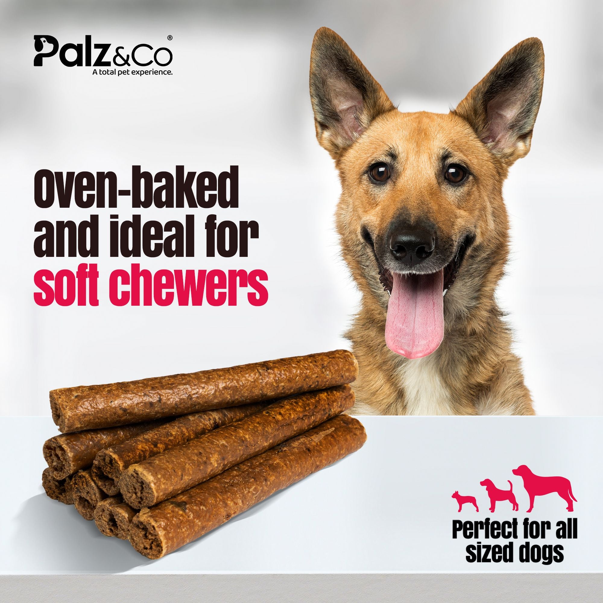 Birddog Duck Sausage Dog Treats - Pack of 8 & 20