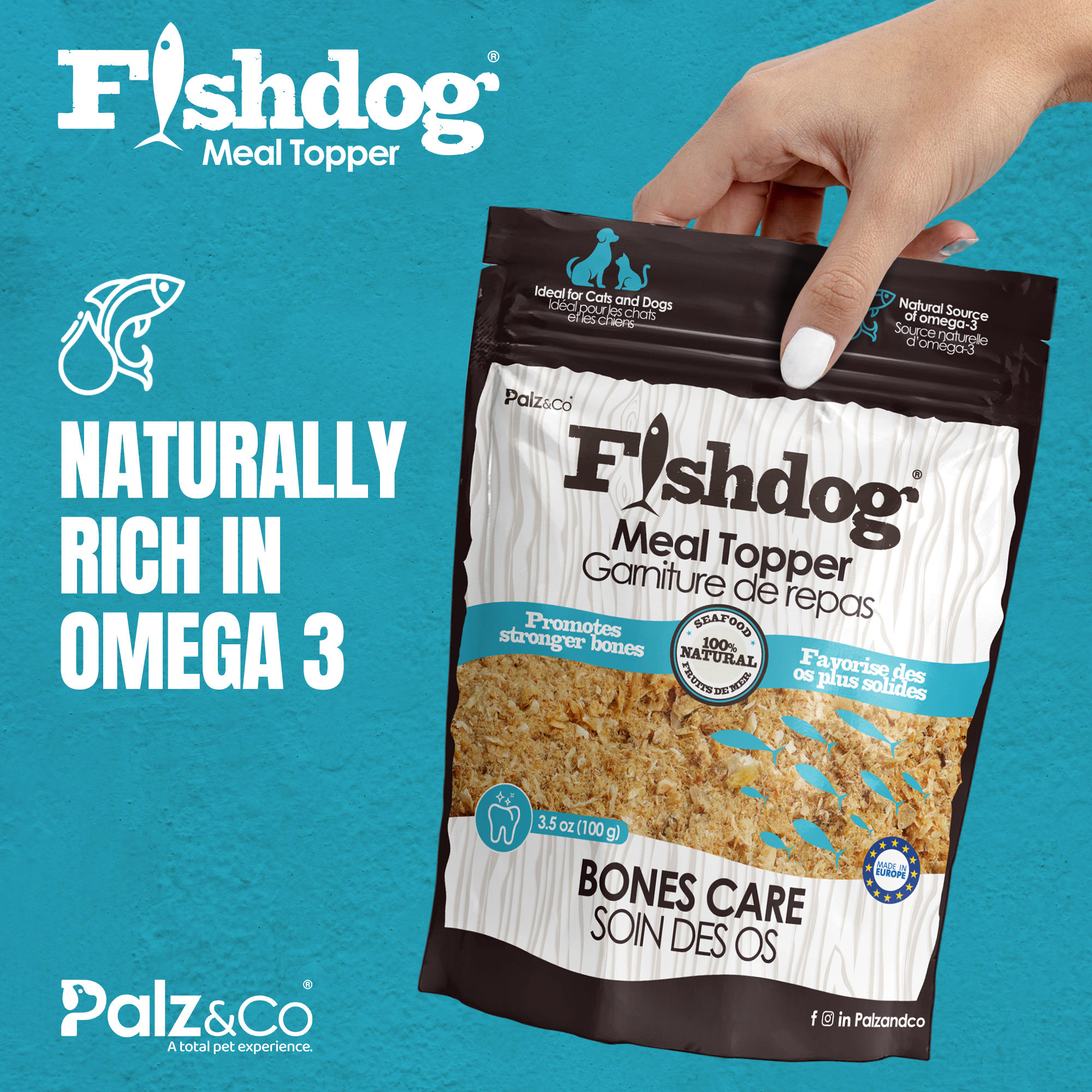 Fishdog Meal Topper - 3.5oz (100g)