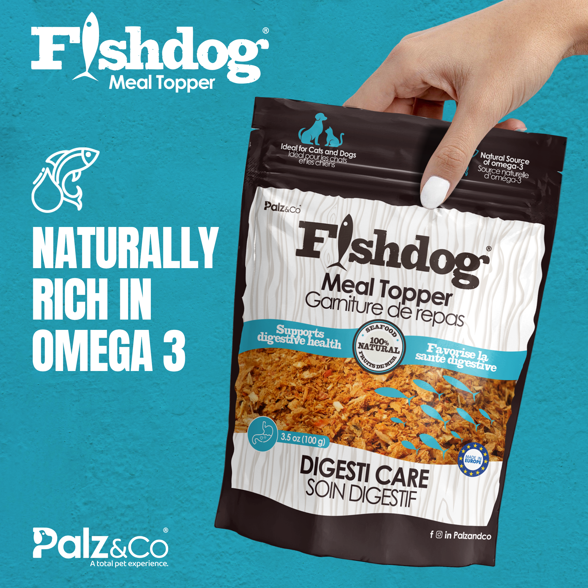 Fishdog Meal Topper - 3.5oz (100g)