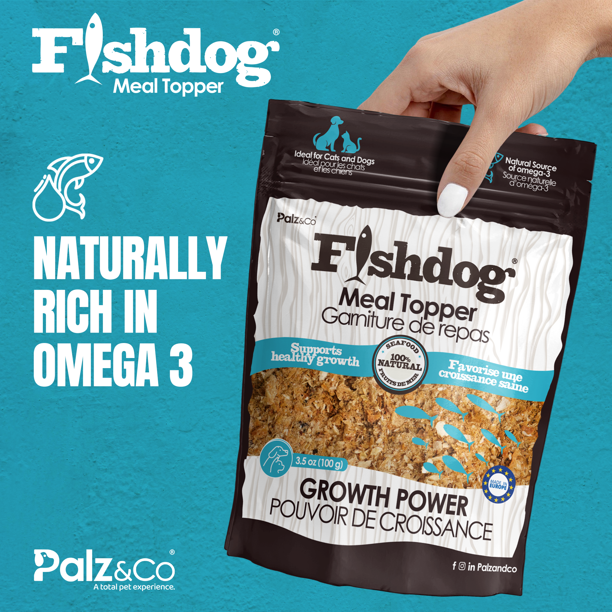 Fishdog Meal Topper - 3.5oz (100g)