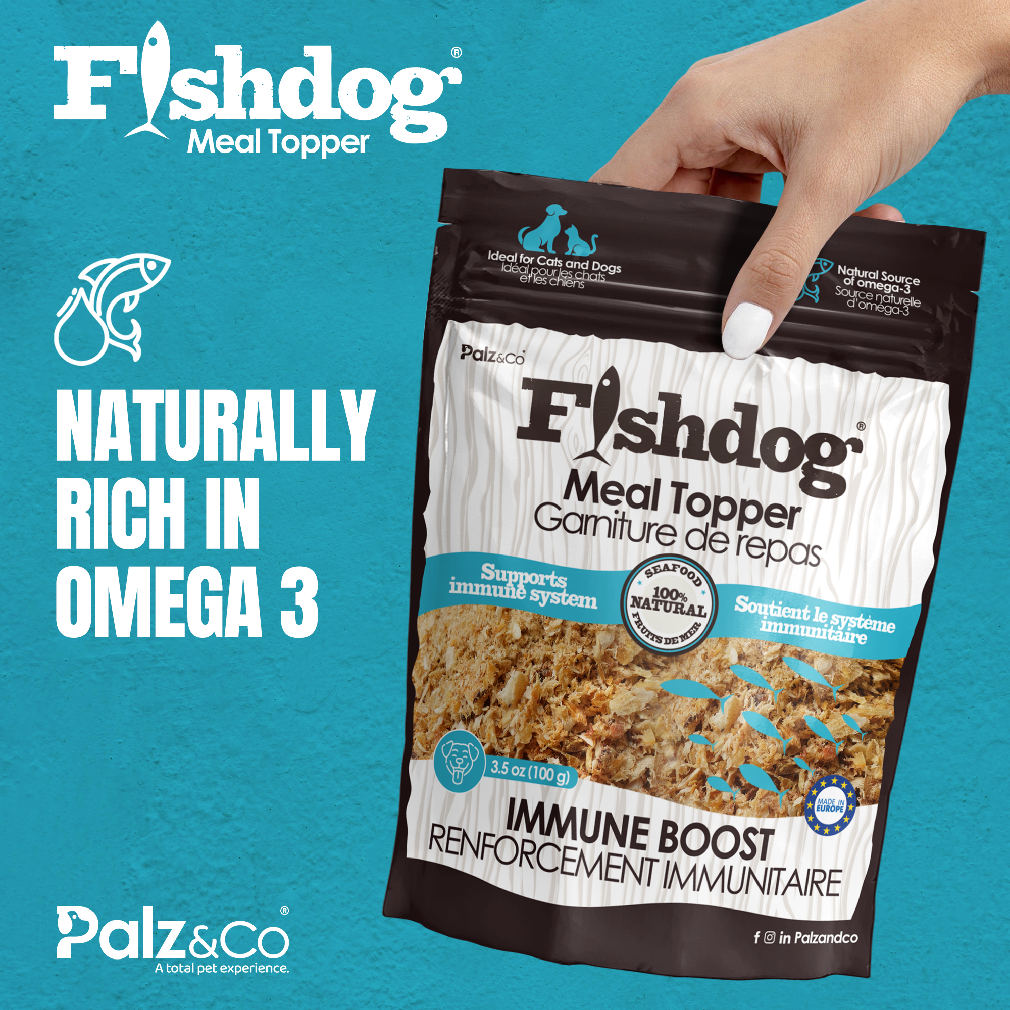 Fishdog Meal Topper - 3.5oz (100g)