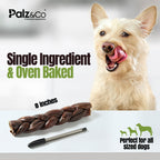 MooDog Beef Braided Gullet 8" - Pack of 2