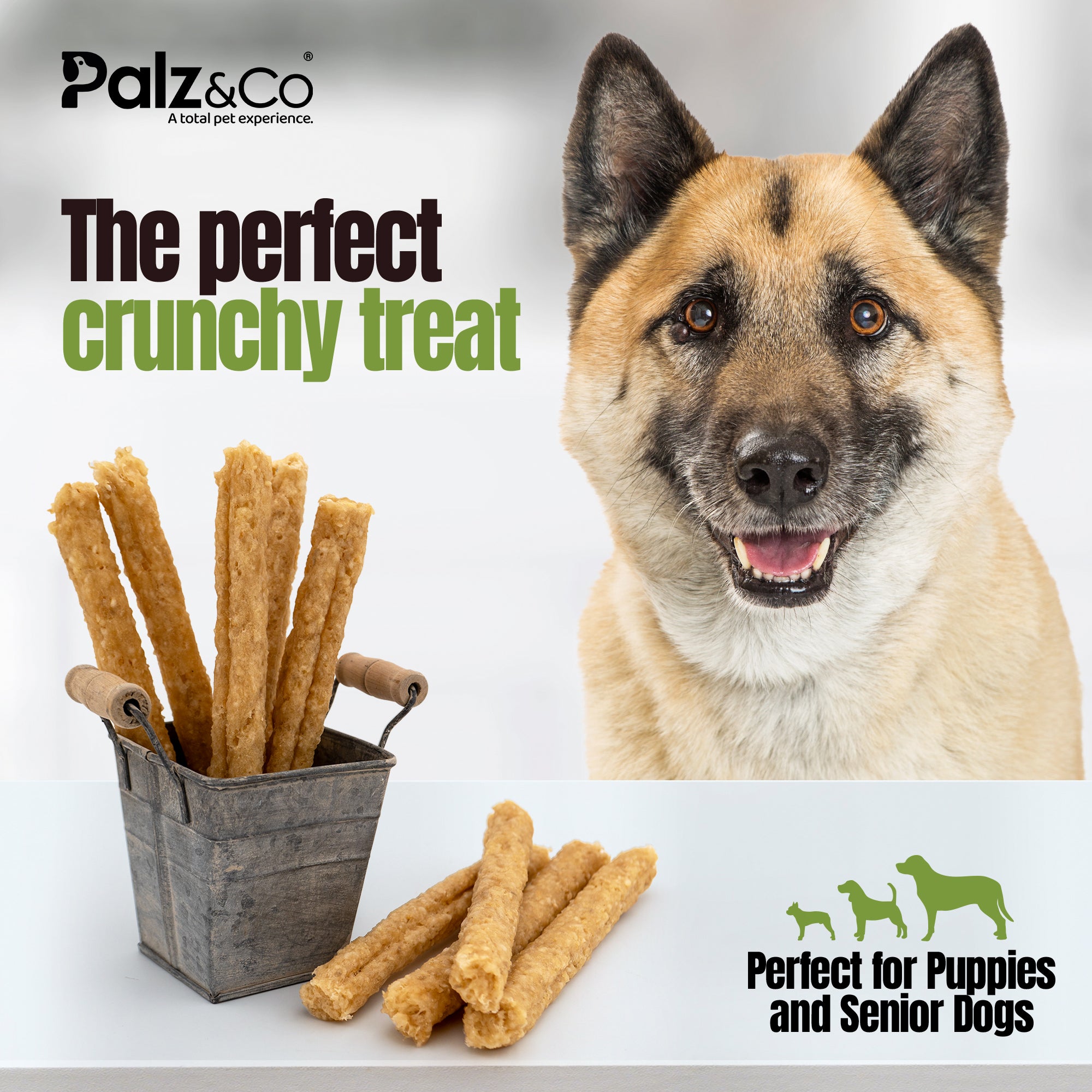 Moodog Easy-Chew Corium Collagen Dog Treat 7" & 10" (Beef Flavor Roll)