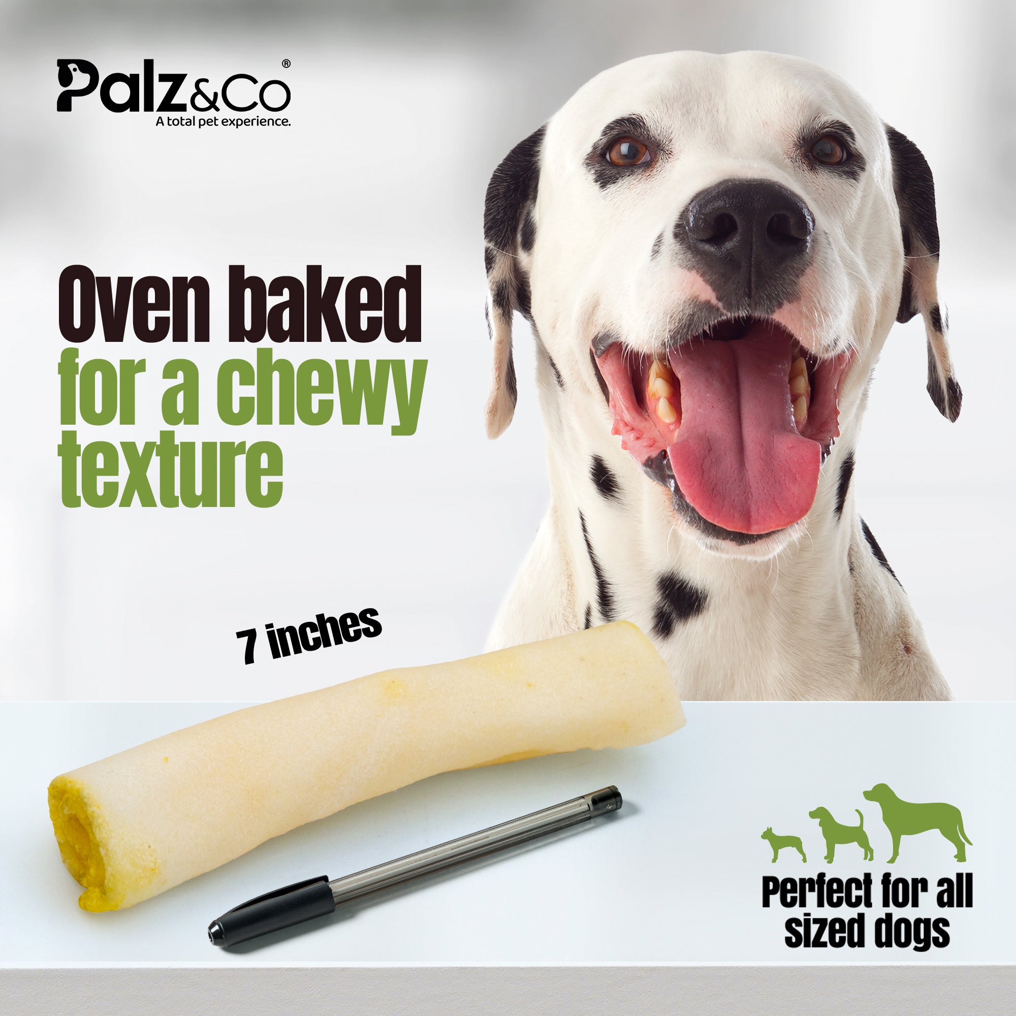 Moodog Beef Corium Collagen Roll Dog Treats