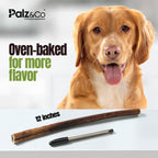 Moodog Beef Thick Bully Sticks 6" & 12" - Pack of 25