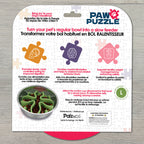 Paw Puzzle Dog Feeders Bowl Insert