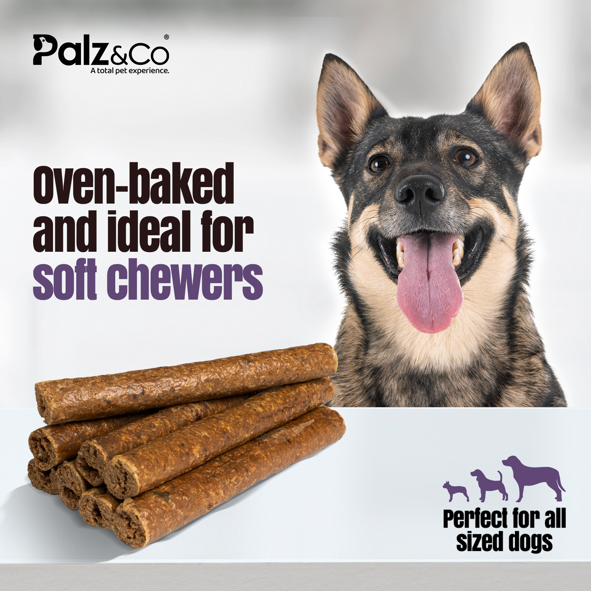 Rabbitdog Rabbit Sausage Dog Treats - Pack of 8 & 20