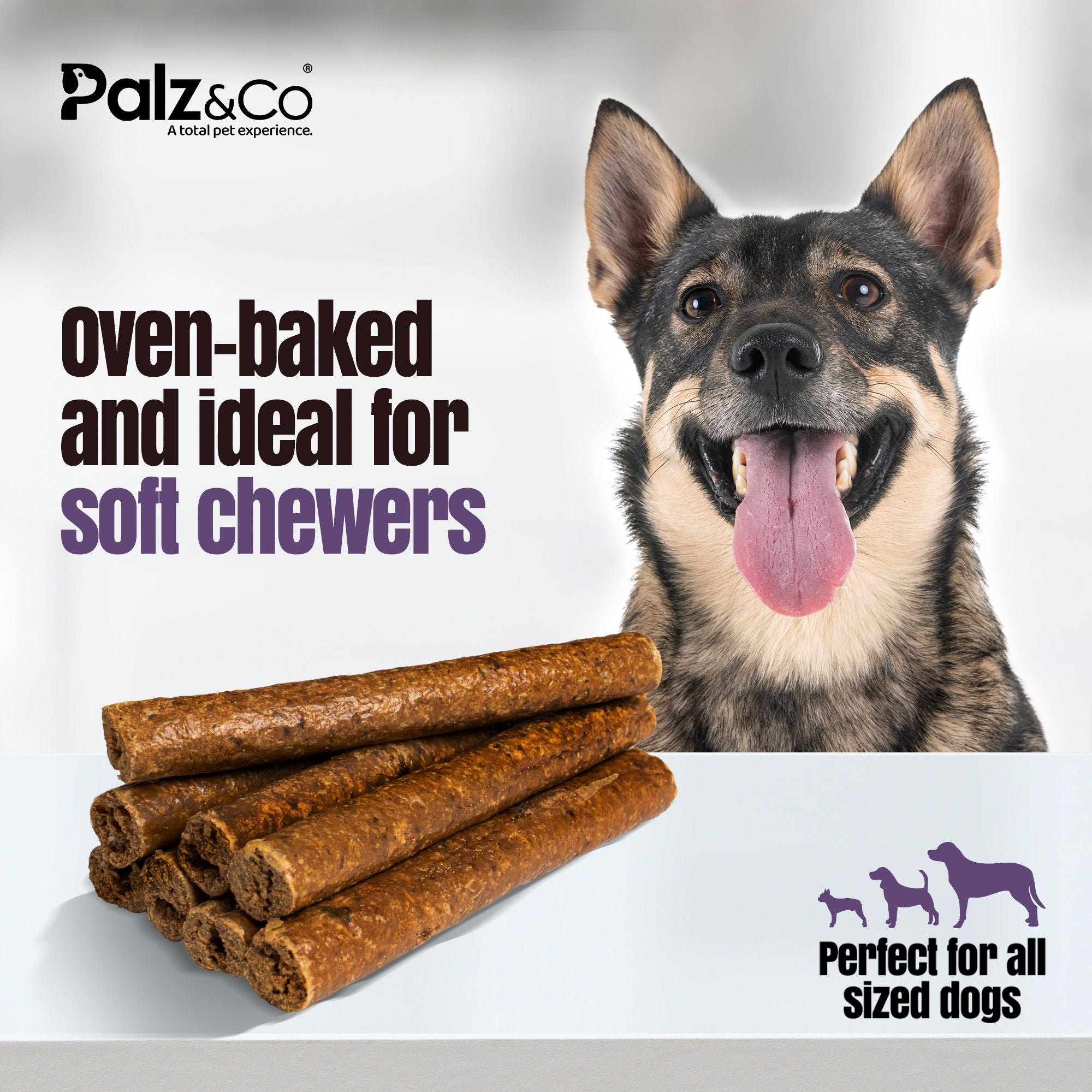 Rabbitdog Rabbit Sausage Dog Treats - Pack of 8 & 20
