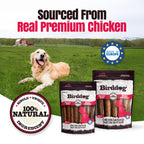 Birddog Chicken Sausage Dog Treats - Pack of 8 & 20
