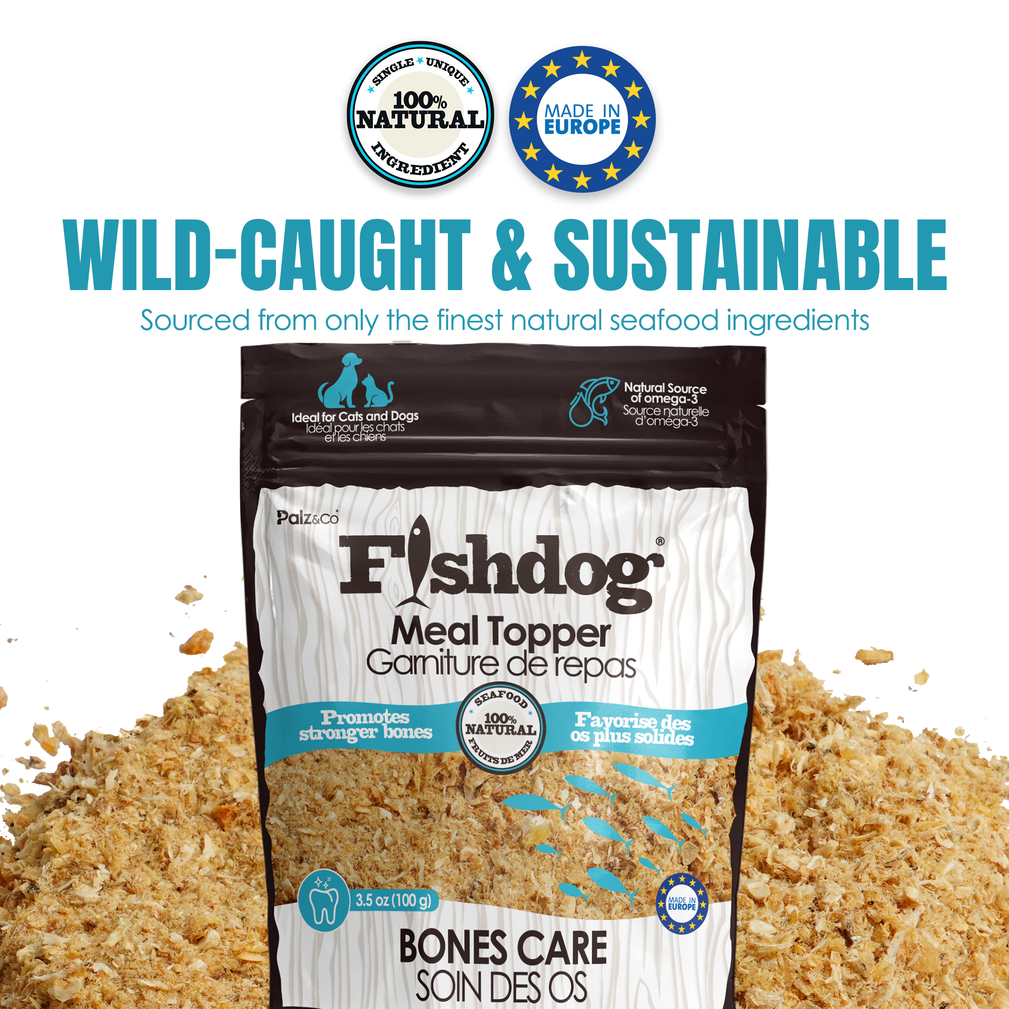 Fishdog Meal Topper - 3.5oz (100g)