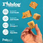 Fishdog Cod Meat Cubes - 2 oz (60g)