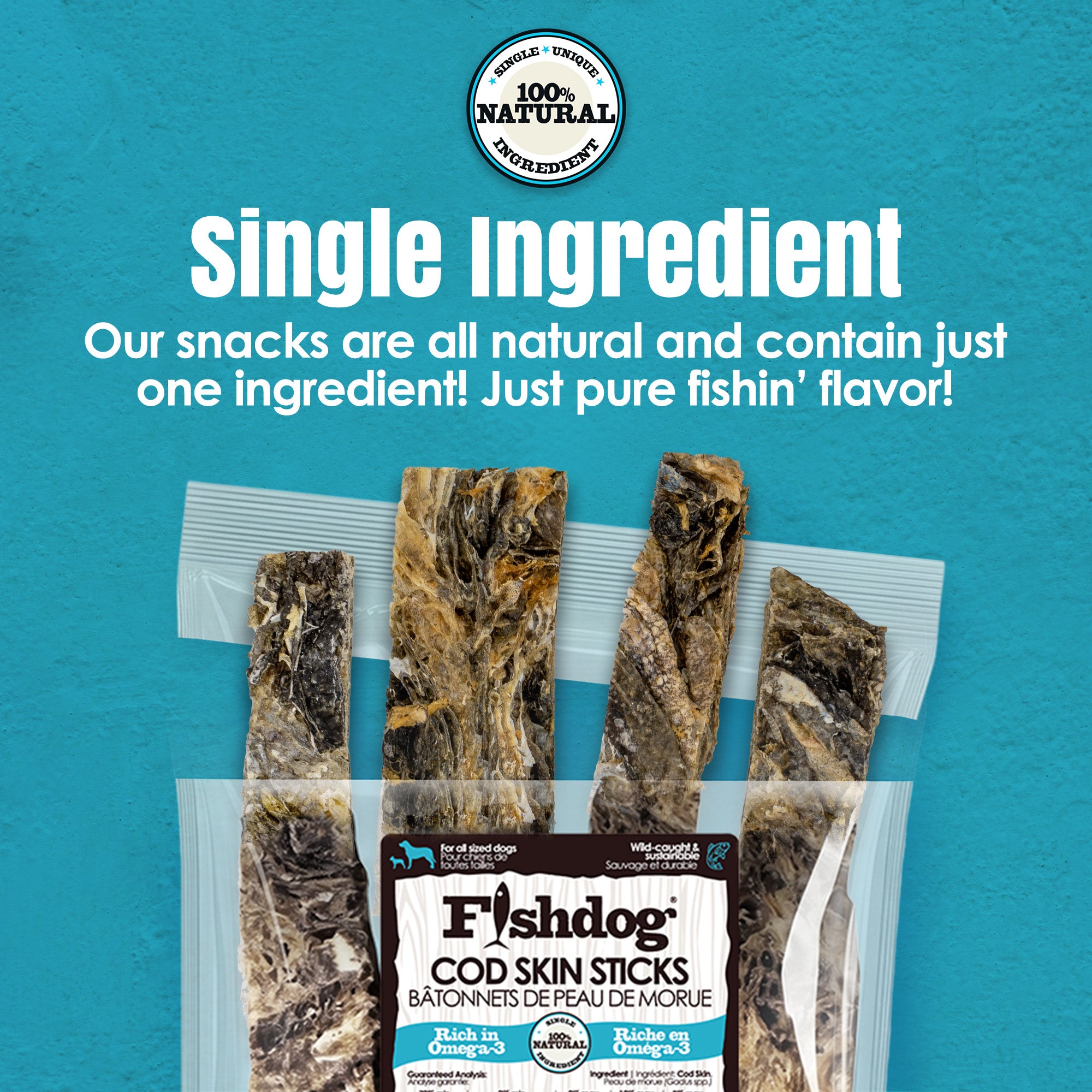 Fishdog Cod Sticks - 2.5 oz Secondary image