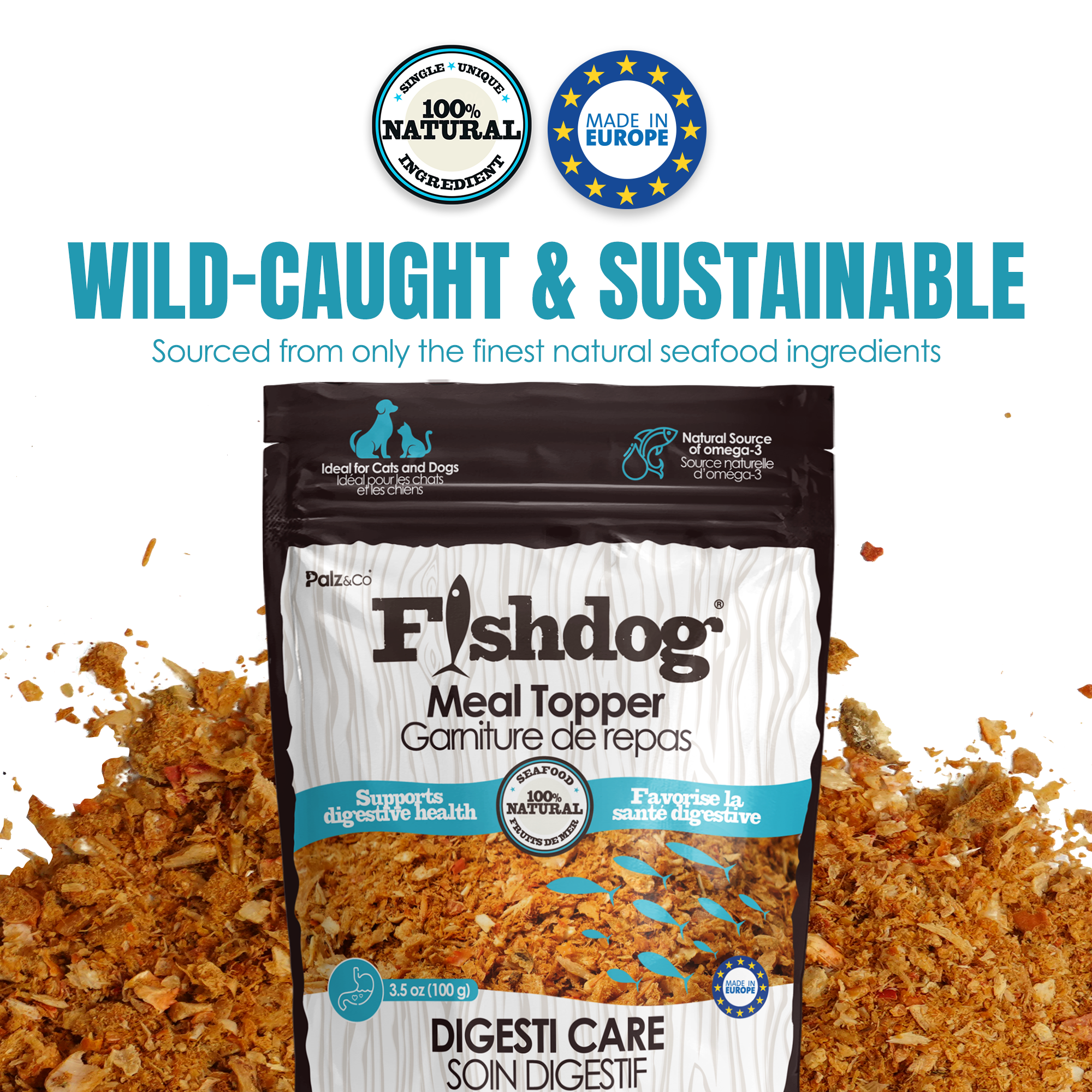 Fishdog Meal Topper - 3.5oz (100g)