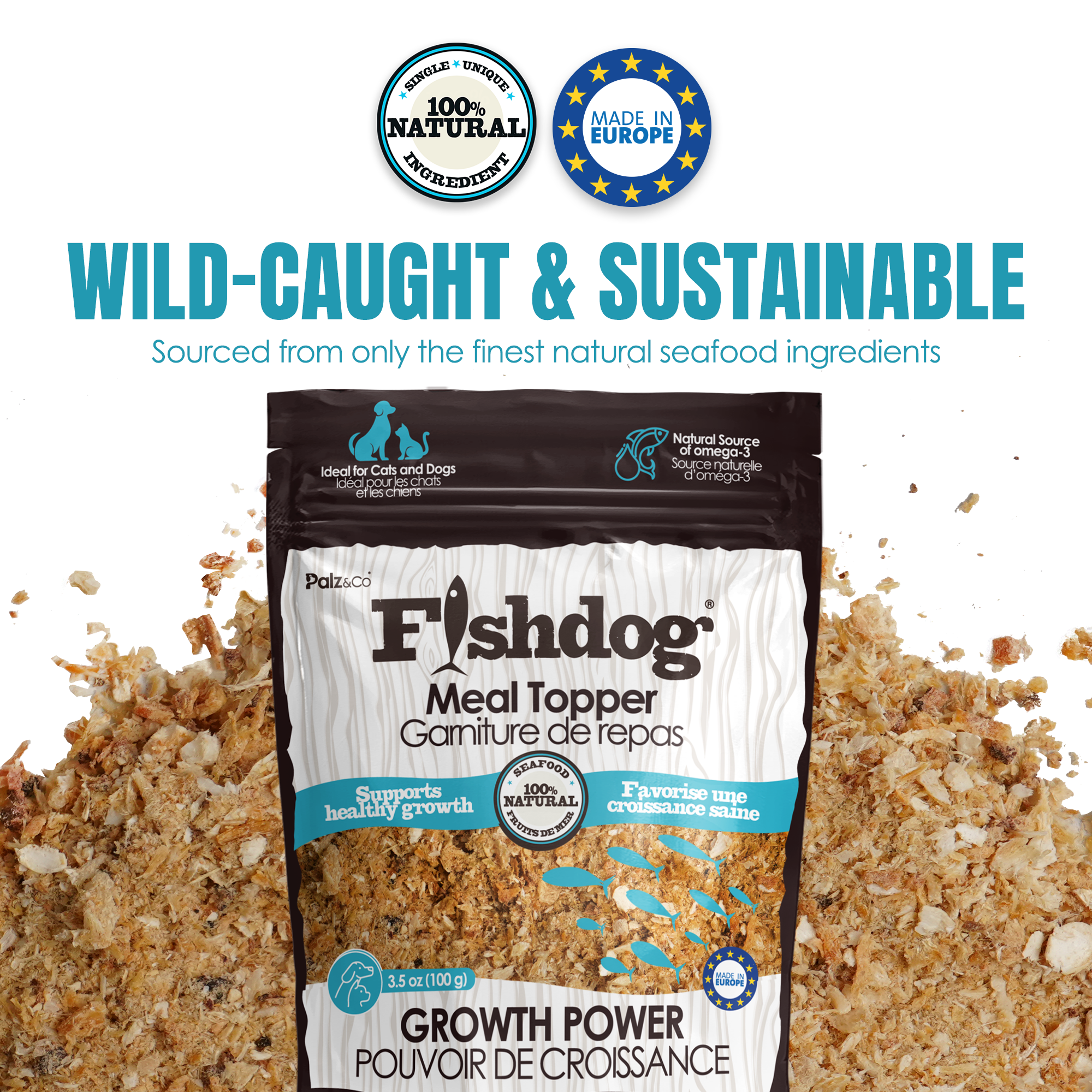 Fishdog Meal Topper - 3.5oz (100g)