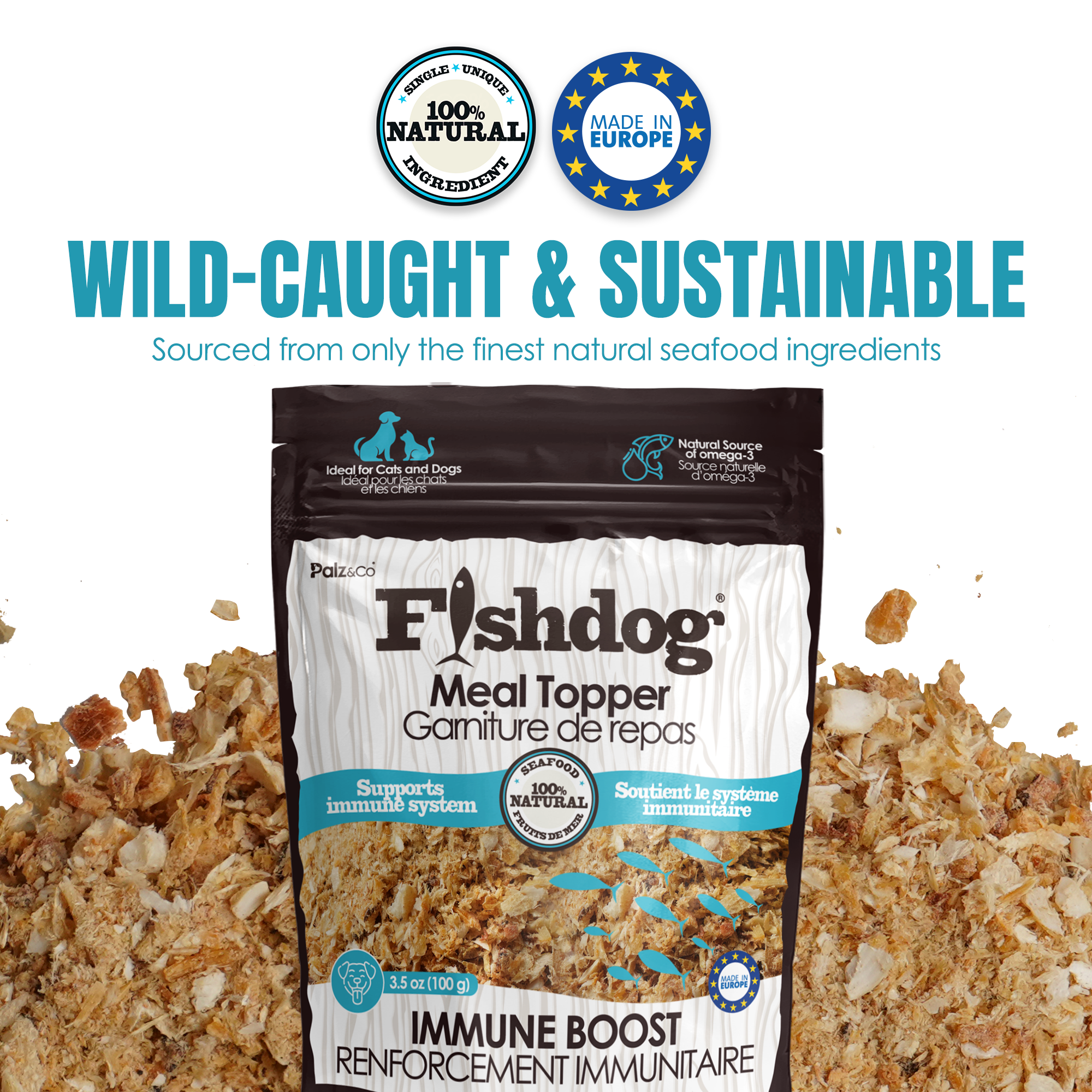 Fishdog Meal Topper - 3.5oz (100g)