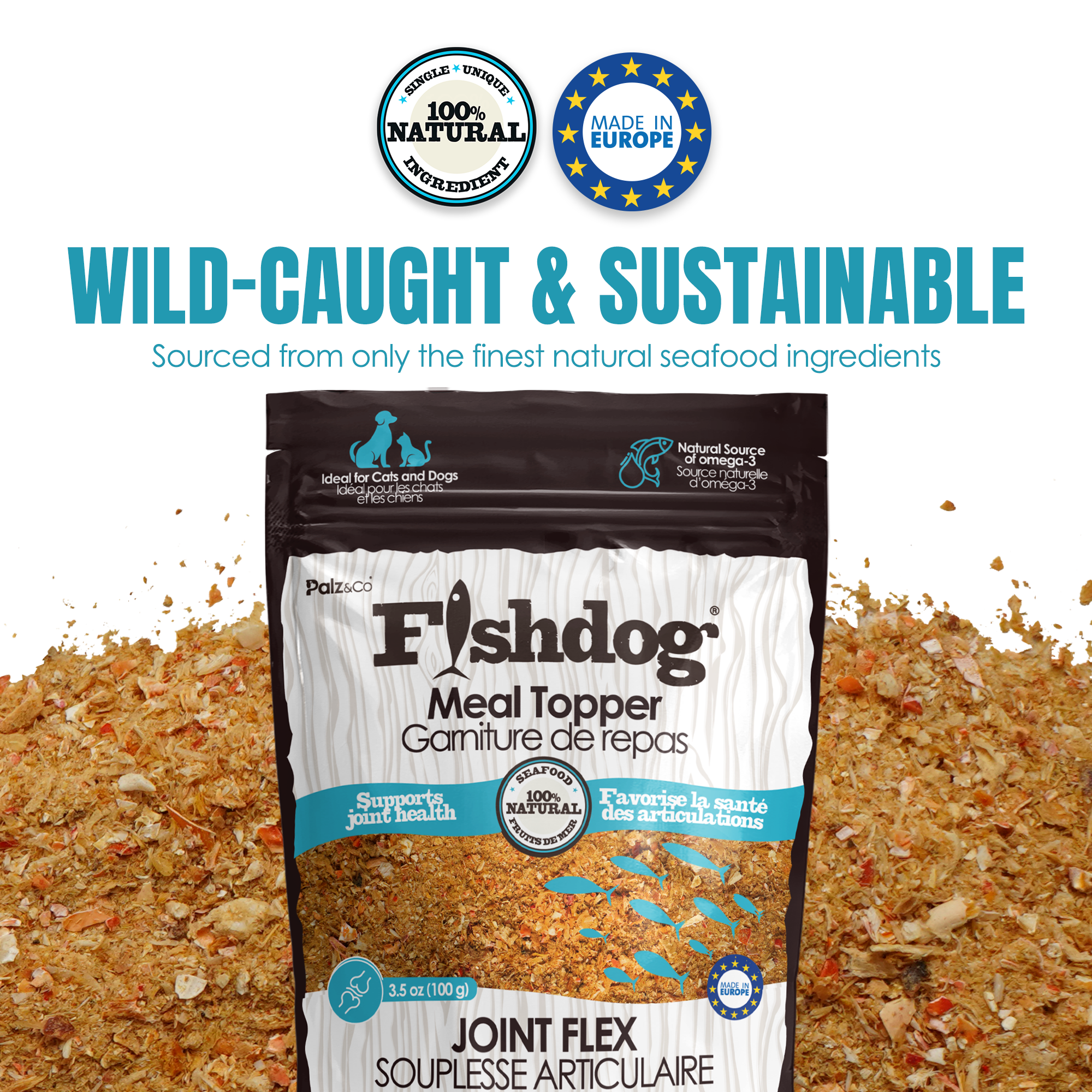 Fishdog Meal Topper - 3.5oz (100g)