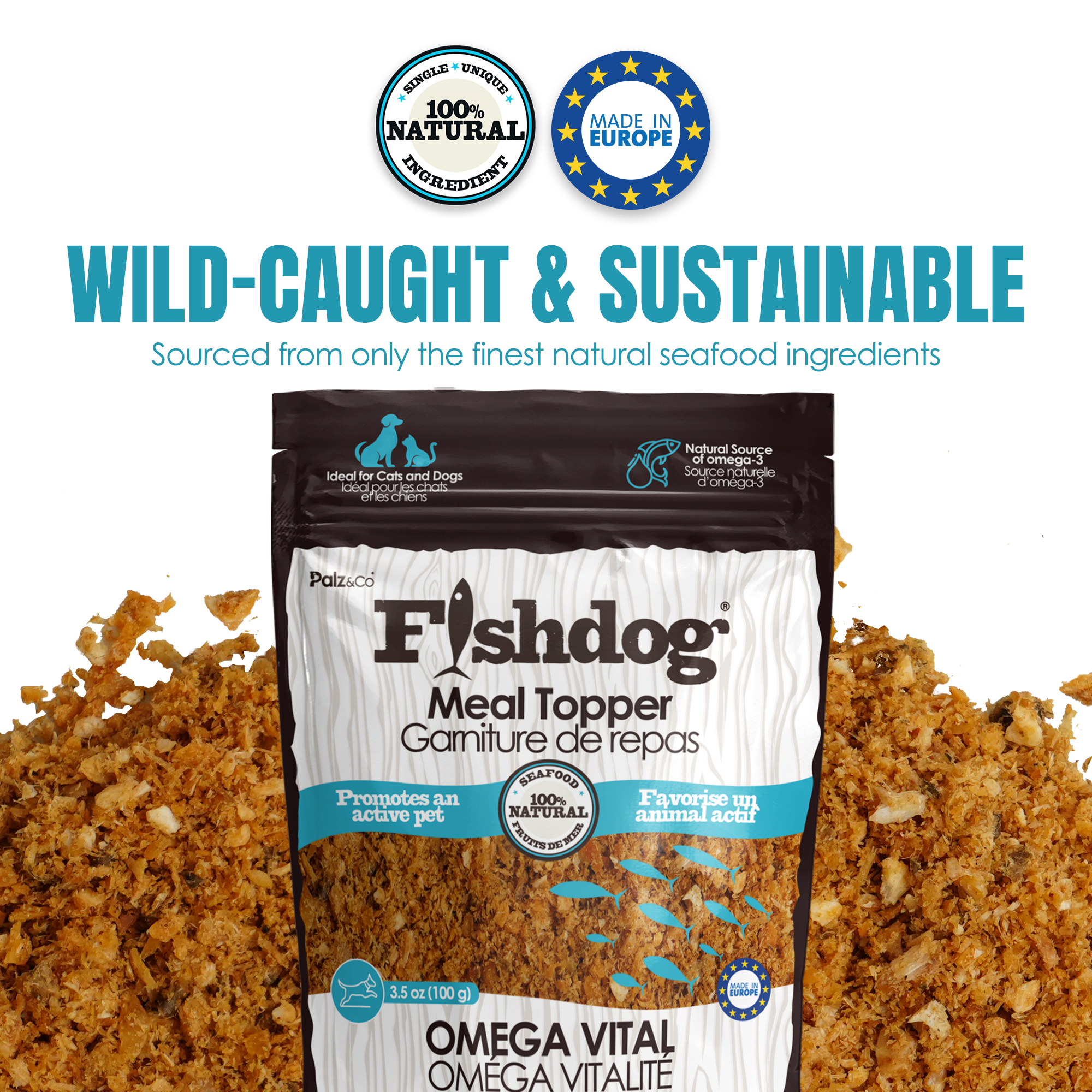 Fishdog Meal Topper - 3.5oz (100g)