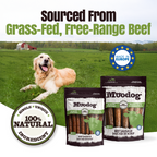 Moodog Beef Sausage Dog Treats - Pack of 8 & 20