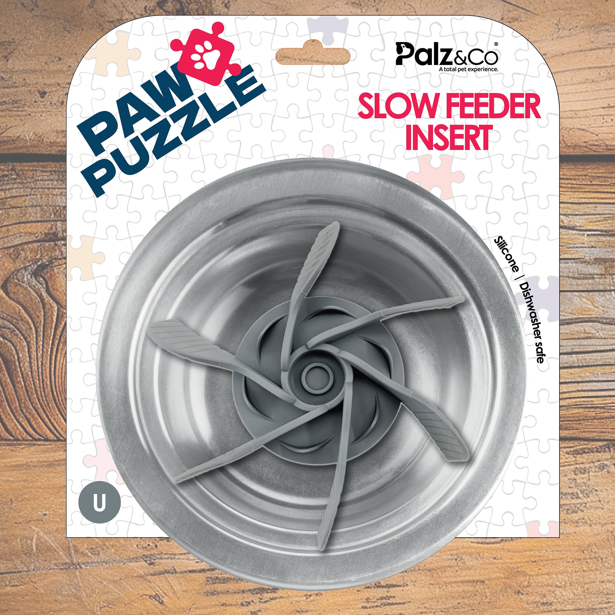 Paw Puzzle Dog Feeders Bowl Insert