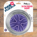 Paw Puzzle Dog Feeders Bowl Insert
